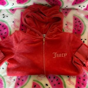 RED JUICY COUTURE TRACKSUIT